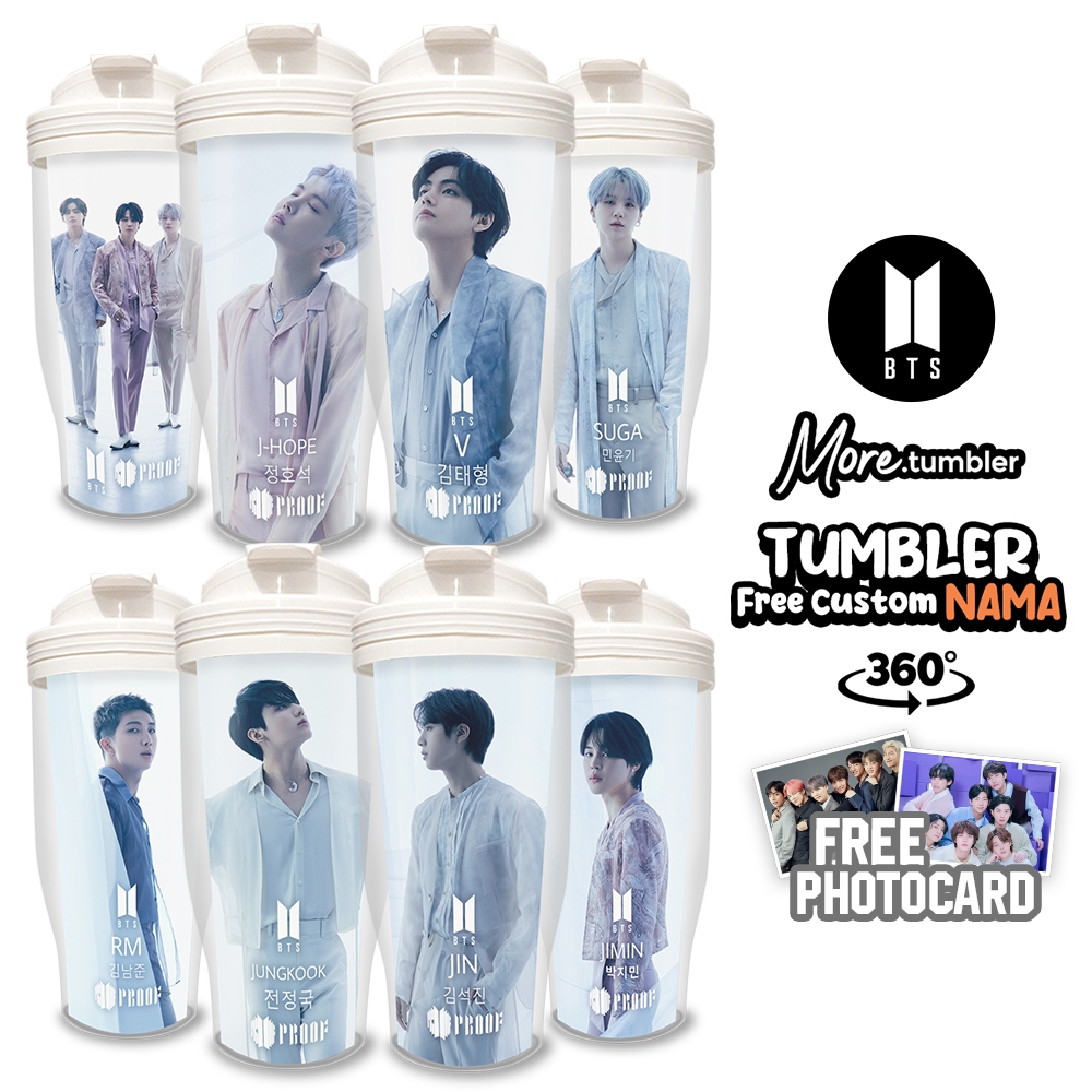 Jual Tumbler BTS PROOF versi DOOR - Merchandise KPOP Botol Minum ARMY ...
