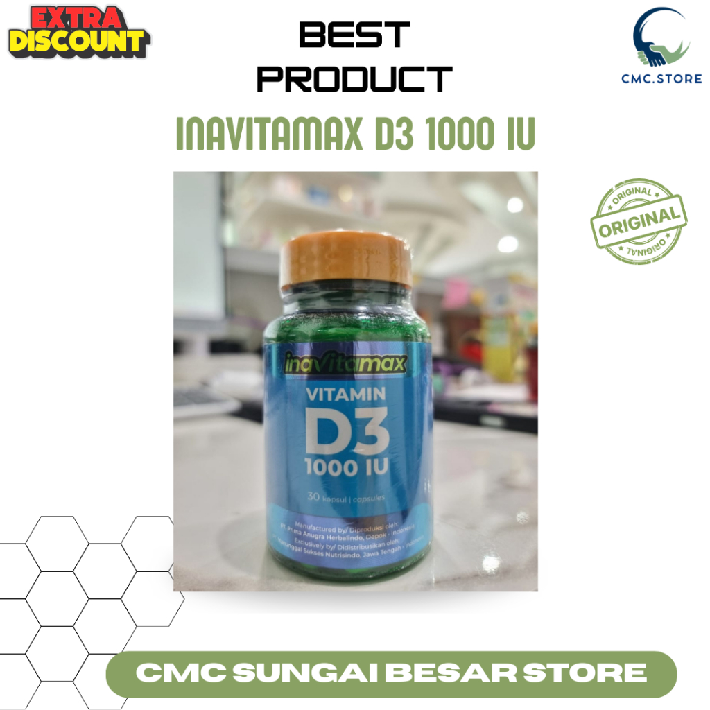Jual Inavitamax D3 1000 IU Vitamin | Shopee Indonesia