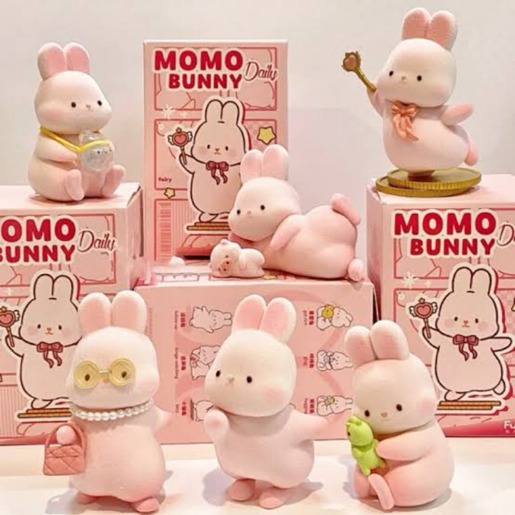 Jual MOMO rabbit bunny daily series blind box | Shopee Indonesia