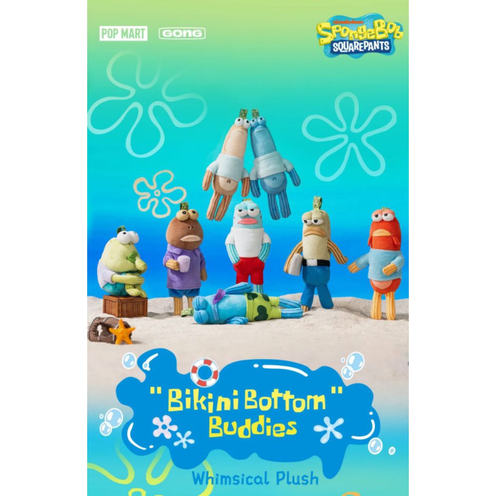 新品 Bikini Bottom Buddies シュリンク付き1BOX6ピース Jual Bikini