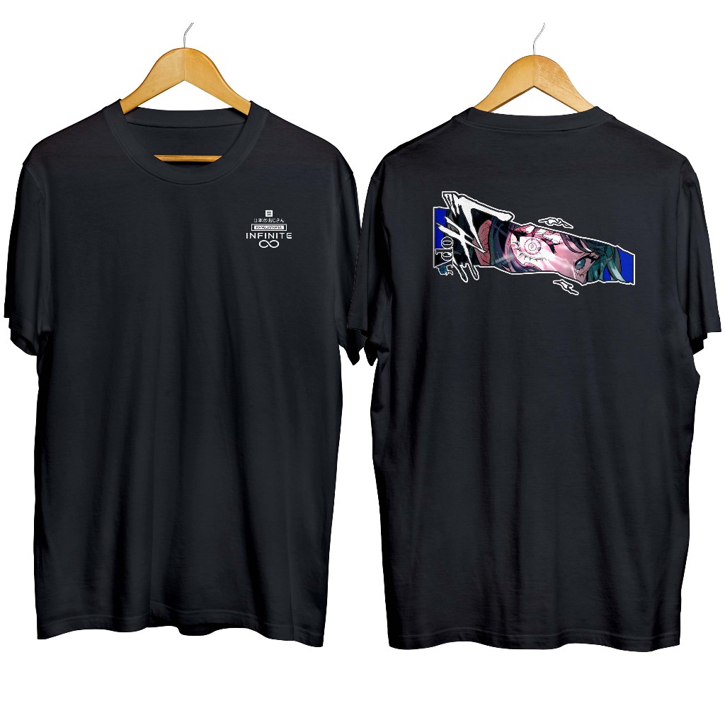 Jual Kaos distro infinite ADO EYES - JAPAN MUSIC JPOP material cotton ...