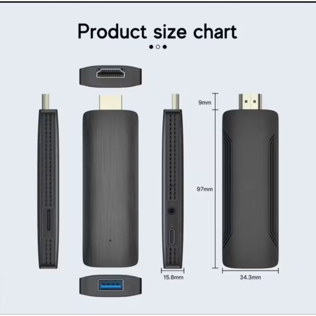 Jual Smart TV Stick Digital TV Stick Android TV Stick Netflix/YouTube ...