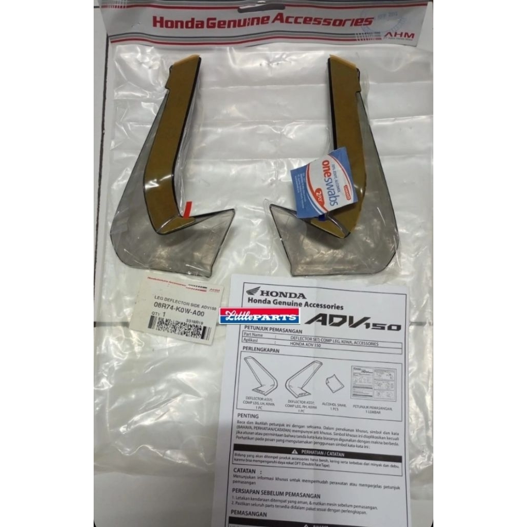 Jual 08R74 KOW A00 LED deflector side adv 150 original honda genuine ...