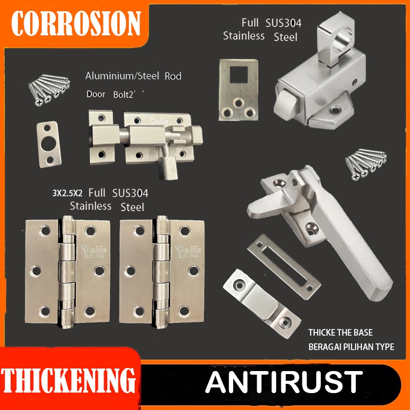 Jual Paket Perlengkapan Jendela Kayu DELILE/Satu Set Hak Angin/Engsel ...