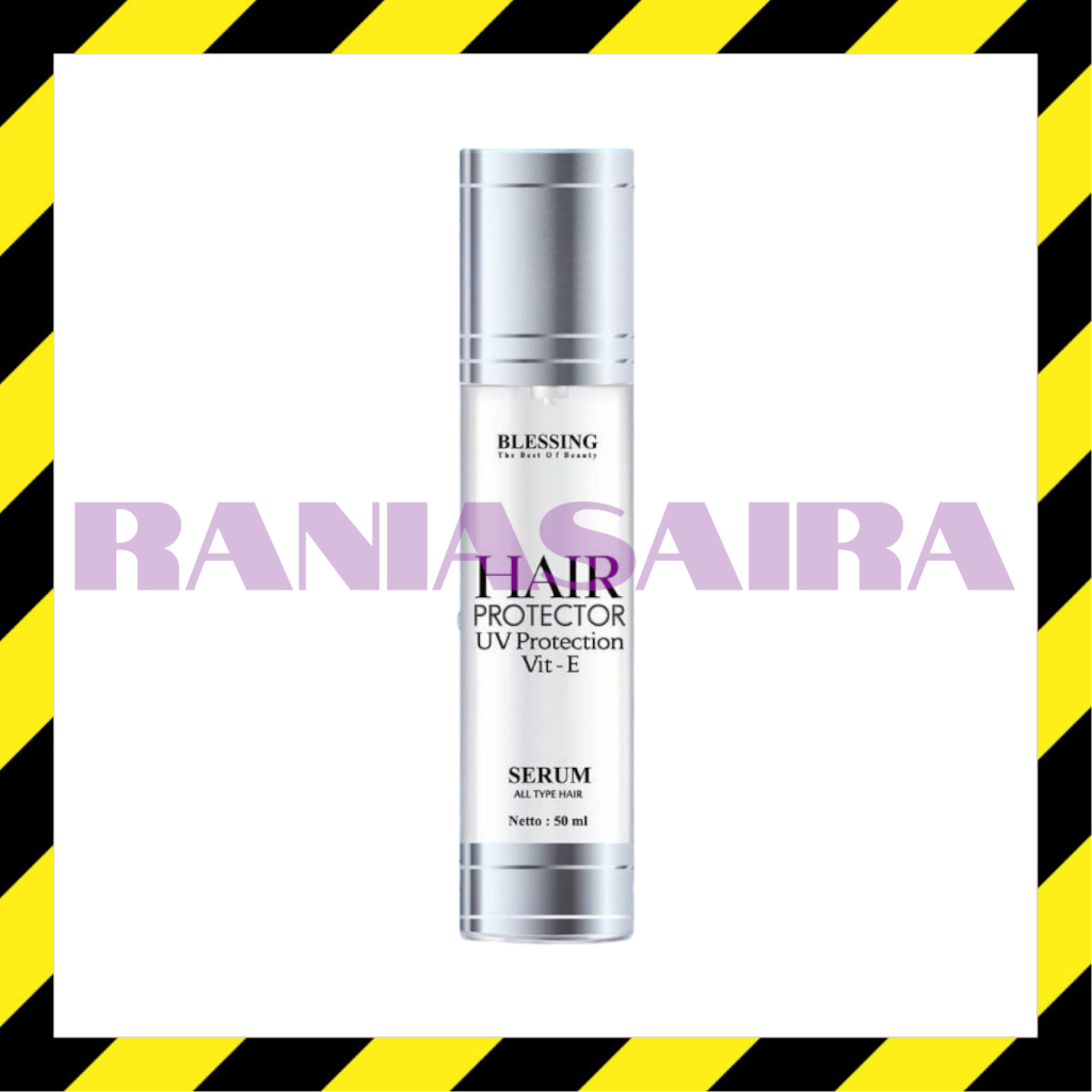 Jual BLESSING Hair Protector 50ml UV protection Serum Vitamin E Rambut ...