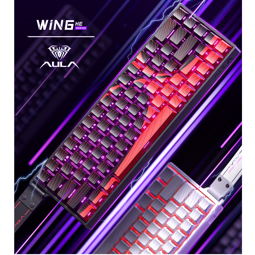 Jual Aula Win68 HE 8K Hall Effect Keyboard Rapid Trigger | Shopee Indonesia