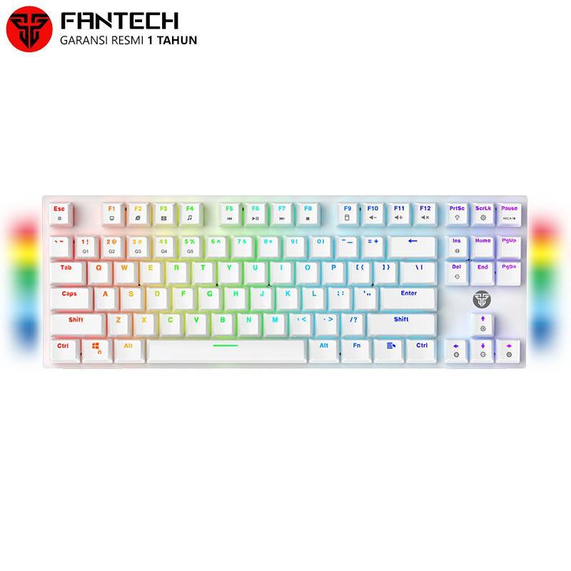 Jual Fantech MAXFIT87 Hotswap RGB 5 pin Keyboard Gaming Mechanical ...