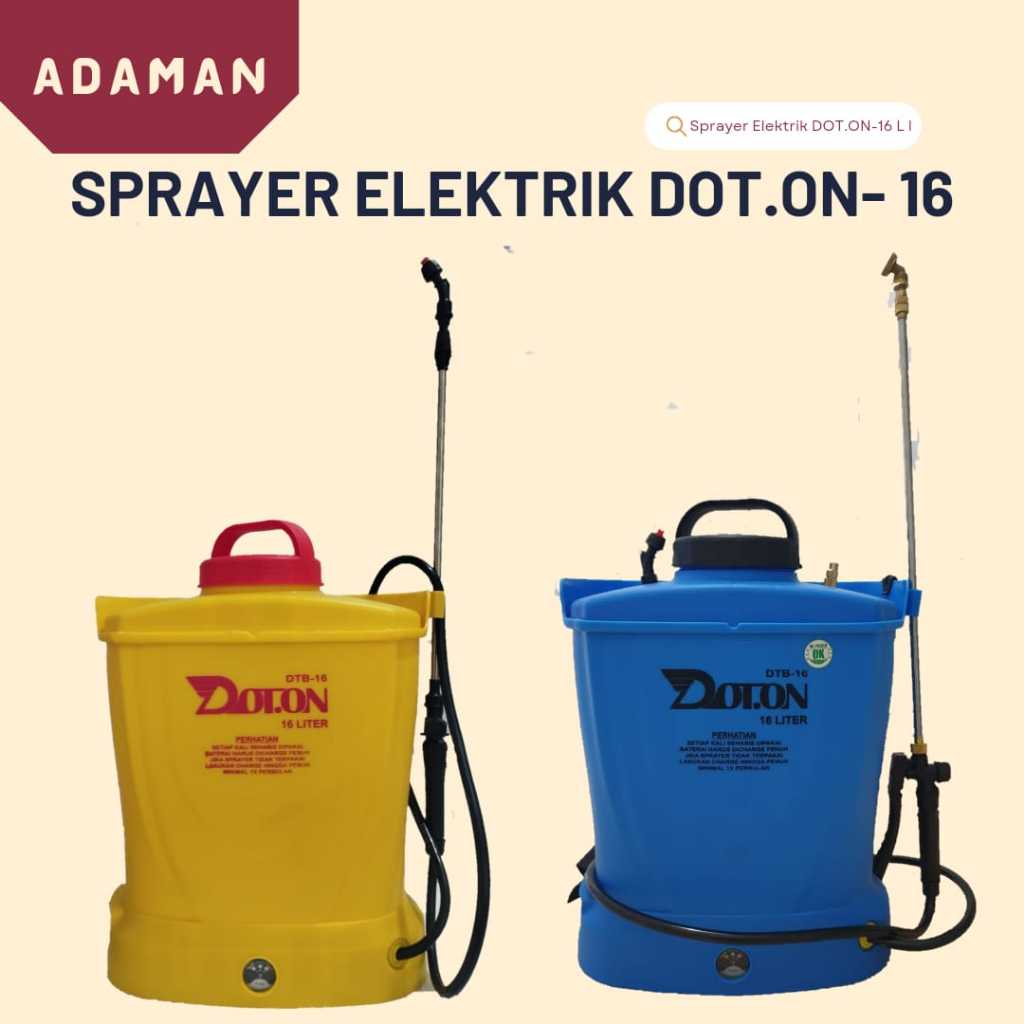 Jual Sprayer tanki semprot kep elektrik semprotan tanaman dot.on 16 ...