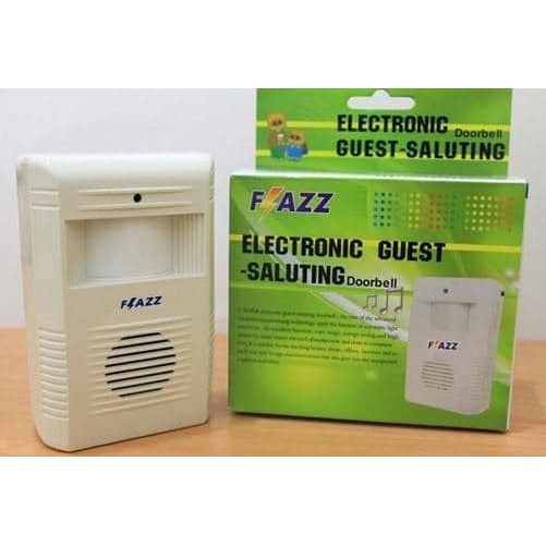 Jual Bel Pintu Sensor Gerak Otomatis Doorbell Flazz Bel Pintu Rumah ...