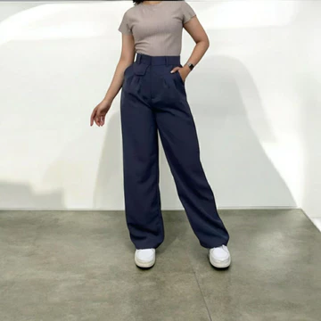 Oro Pants Celana Wanita Panjang Kerja Kantor Formal Kulot Loose Pants Highwaist Trousers