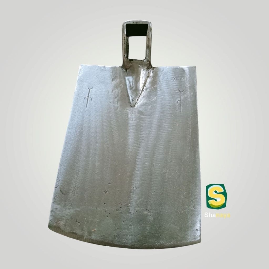 Jual Cangkul Ukuran 16/17/18/19cm Pacul Baja Putih Asli Super Tajam ...