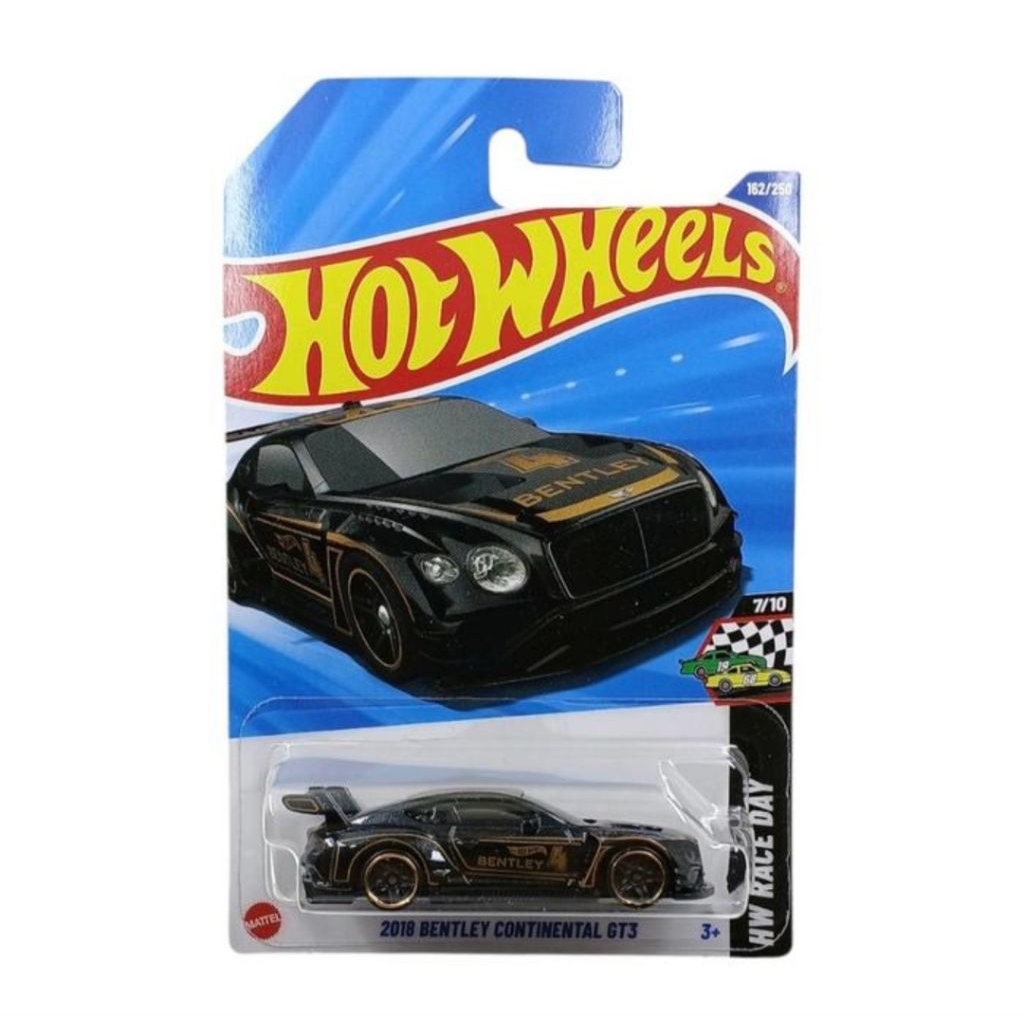 Jual Hot Wheels 2018 Bentley Continental GT3 -HotWheels Shopee