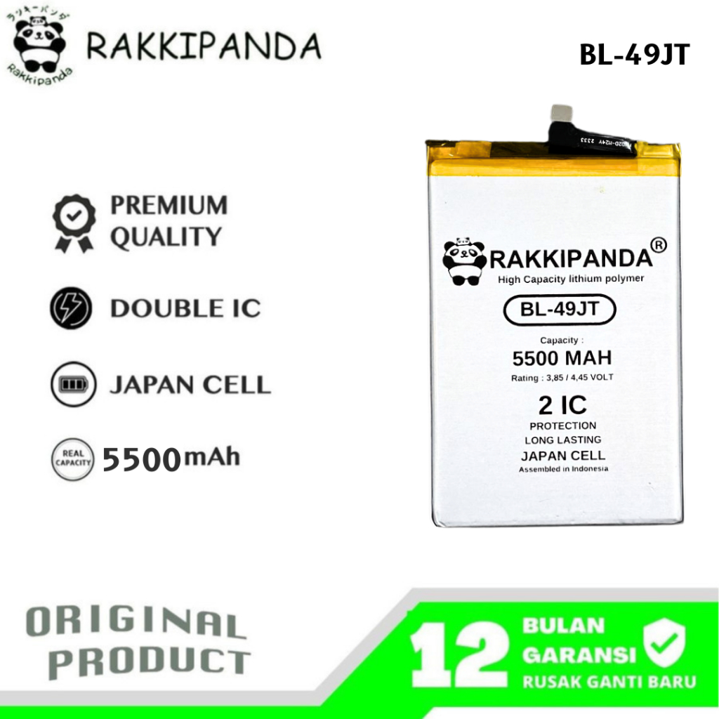 Jual RakkiPanda - BL-49JT Tecno Camon 17 Pro Batre Batrai Baterai ...