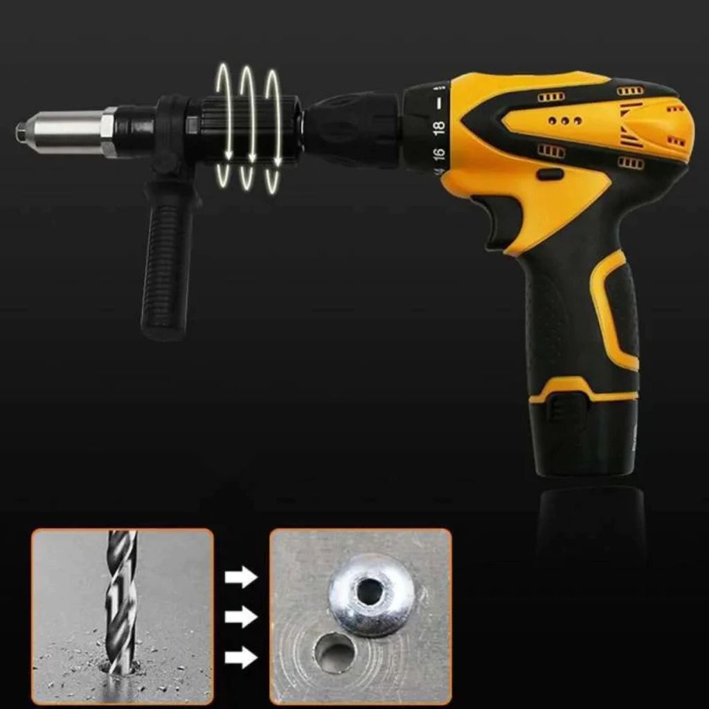 Jual Rivet adapter bor jld rivet gun elektrik dengan handle sudah ...
