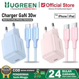 UGREEN Charger iPhone 16 15 15 Plus PD Type C Fast Charging 20w-30w Max