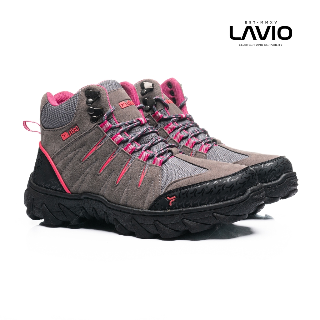 Jual Lavio Sepatu Wanita Pria Boots Shoes Outdoor Hiking Gunung Muncak ...