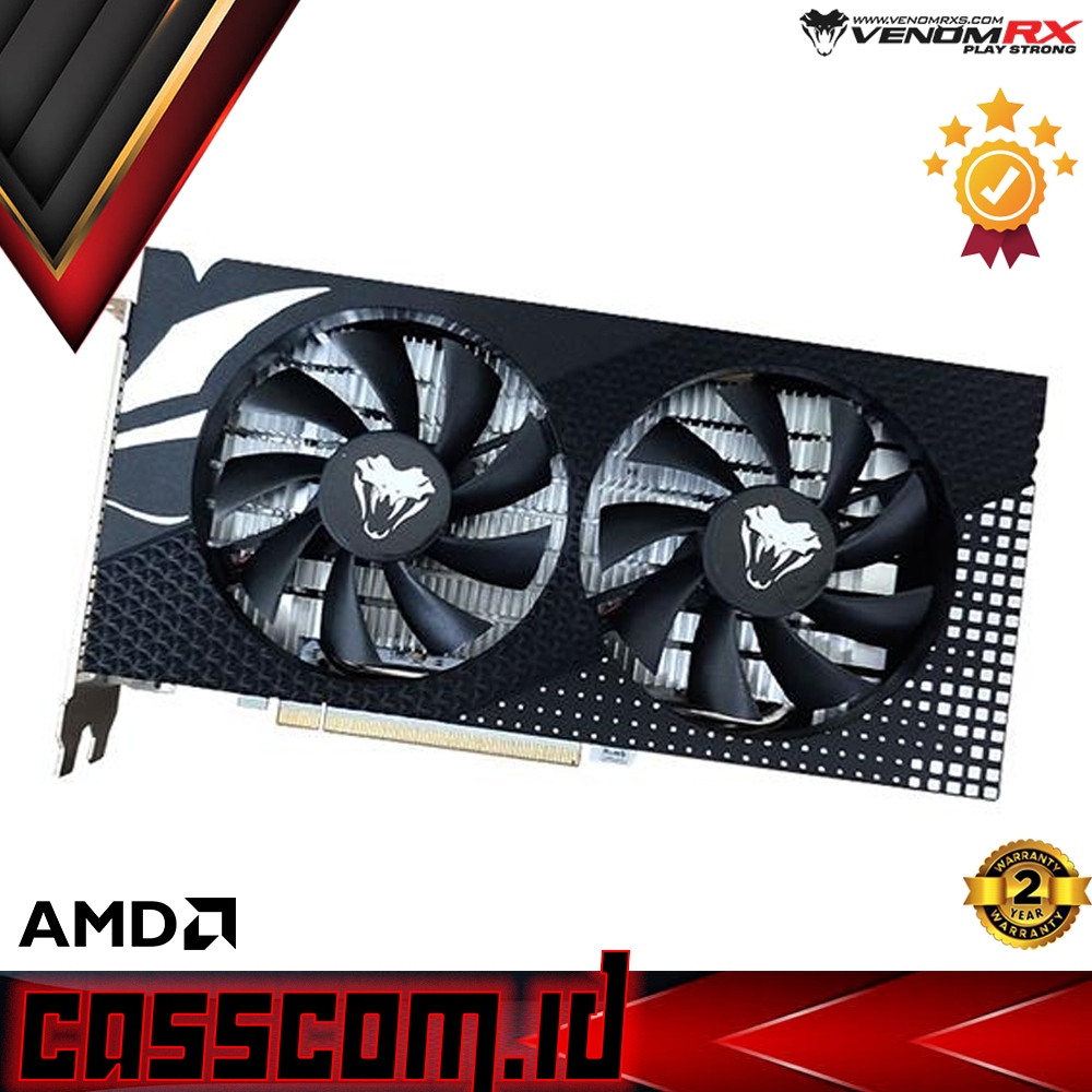 Jual VGA VenomRX RX590 8GB GDDR5 Dual Fan | AMD Radeon RX 590 8GB 256 ...