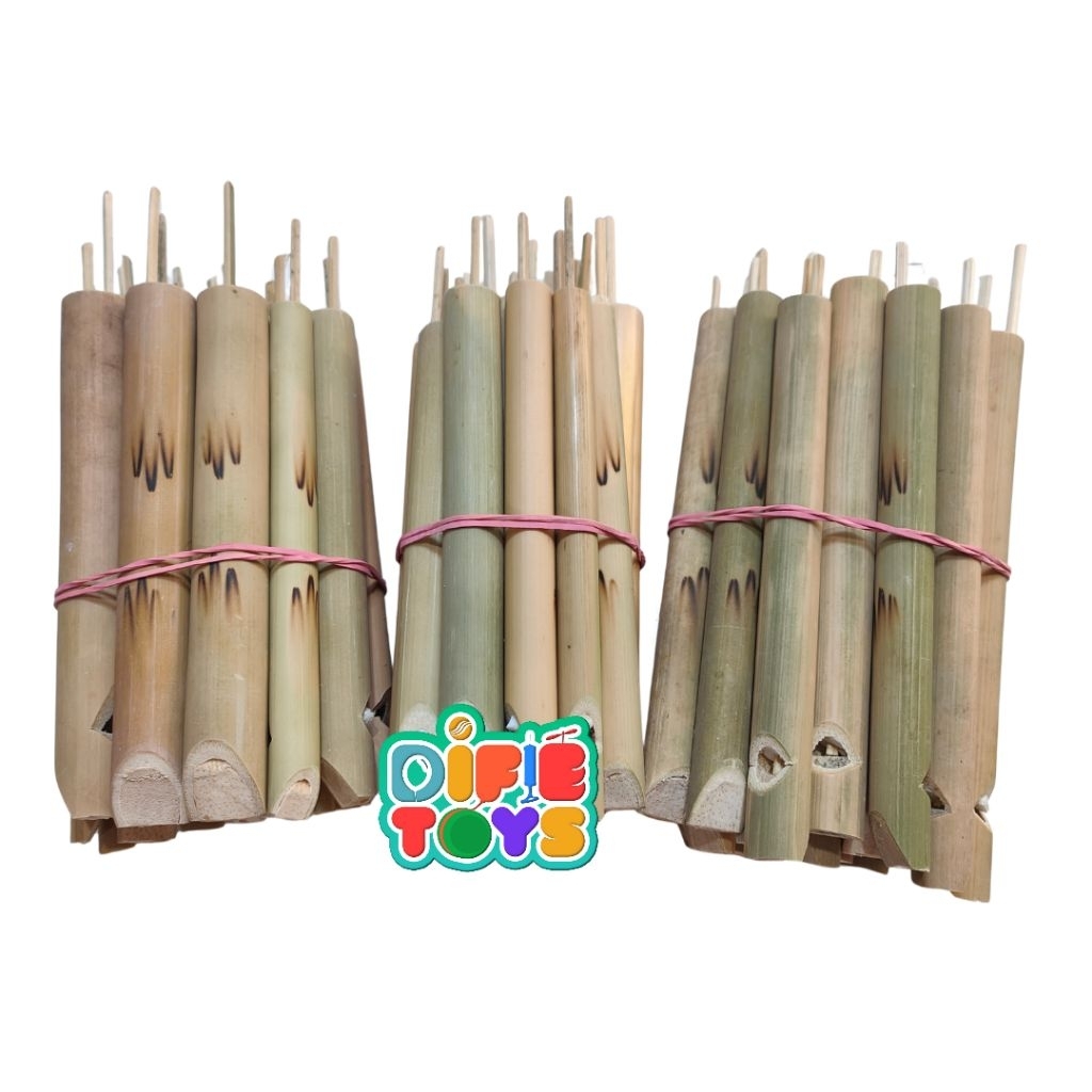 Jual 20 mainan suling bambu CURAH suara burung | Shopee Indonesia