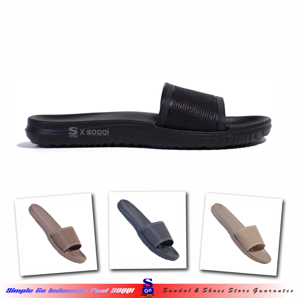 Jual Yumeida 2312 Sandal Selop Wanita Kekinian Ringan Ori Sendal Slop ...
