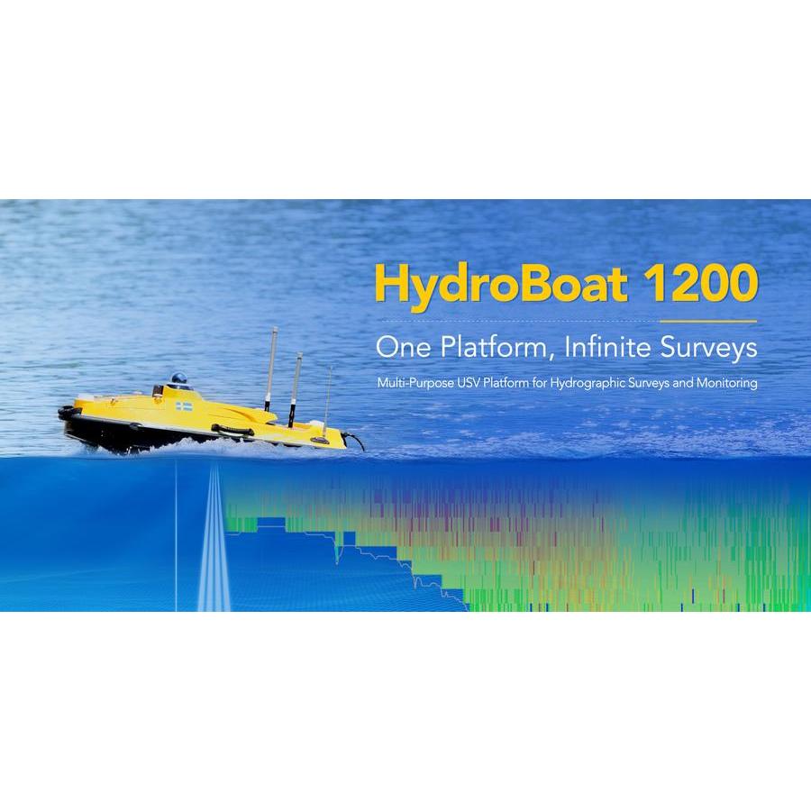 Jual Satlab HydroBoat 1200 USV Boat GNSS RTK II Multibeam Bathymetry ...