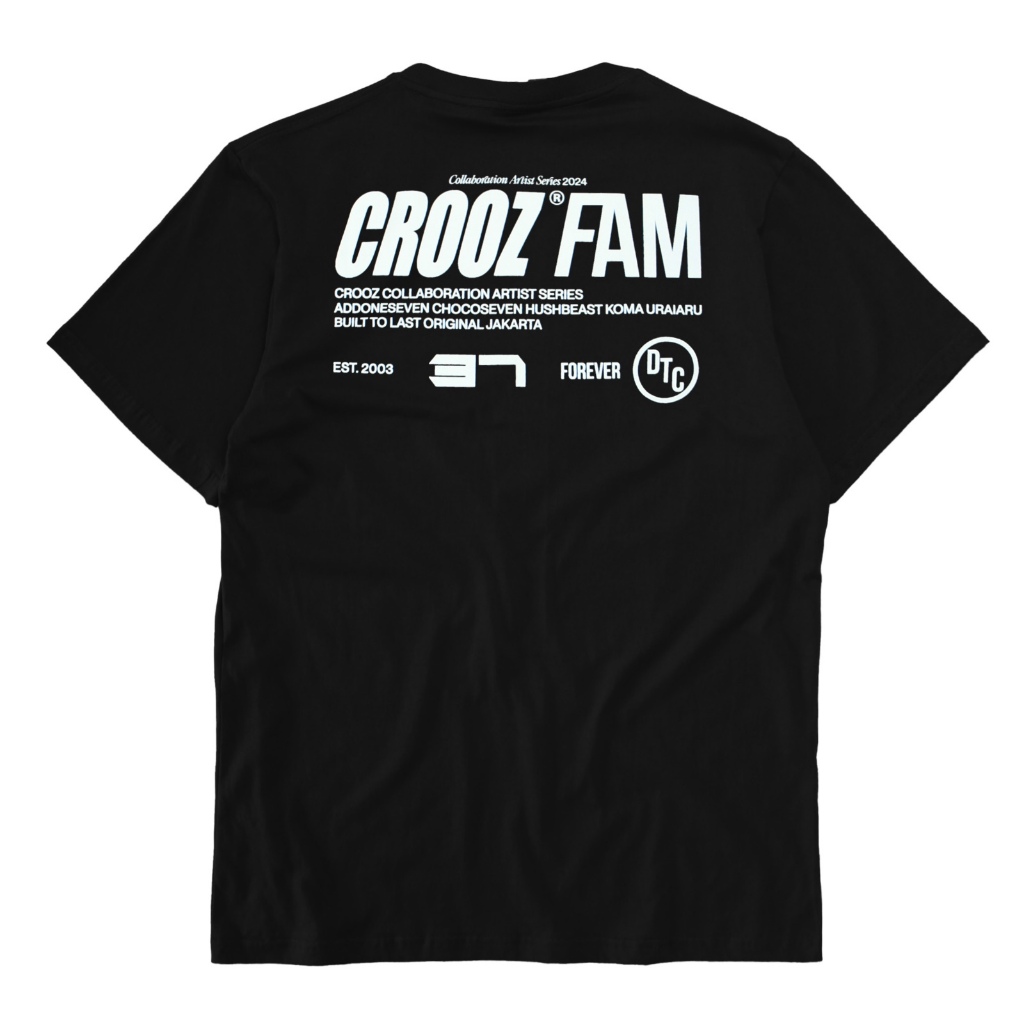 Jual ARTIST SERIES | CROOZ HEAVYWEIGHT T-SHIRT | BLACK | Shopee Indonesia