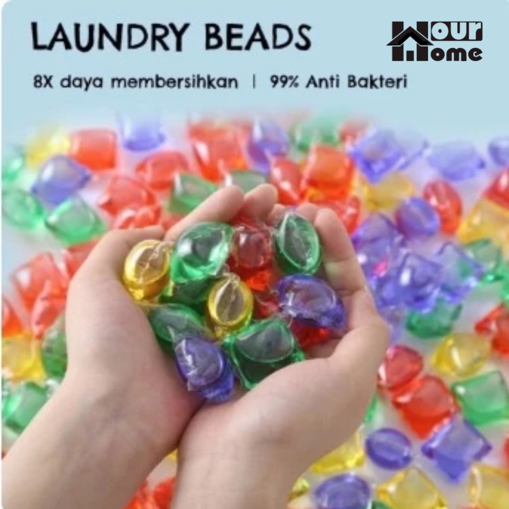 Jual 50 Pcs Sabun Cuci Baju GELL Antiseptik / Loundry Gell / Detergen ...