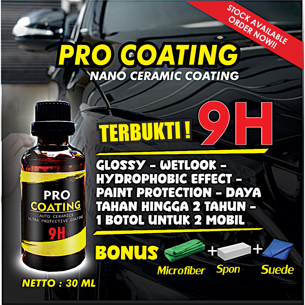 Ceramic Paint Top Coat Ceramic Pro NANO CERAMIC COATING 9H PAINT
