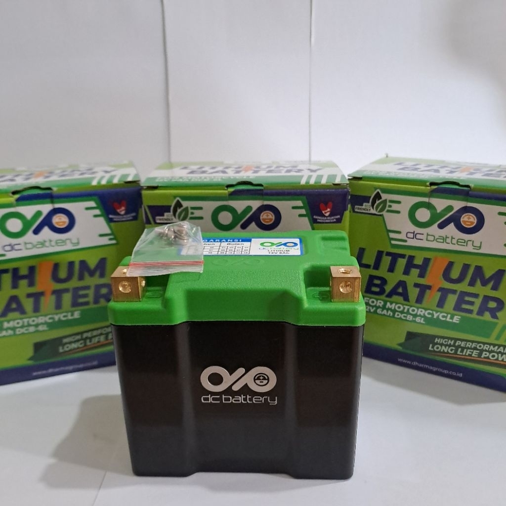 AKI MOTOR DC BATTERY LITHIUM 12 V 6 A