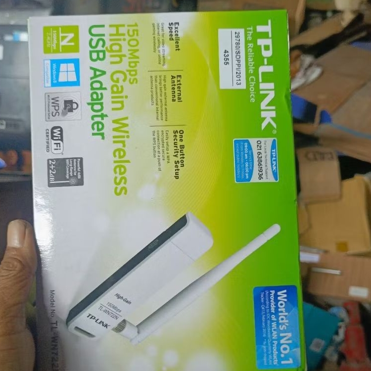 Jual USB WiFi Adaptor TP-Link TL-WN722N | Shopee Indonesia