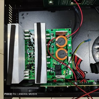 Jual 1 Set Kit Driver + PSU Copotan Power Baru Ampli MEGAVOX MA 2002 N ...