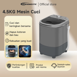 MAIMEITE Mesin Cuci Mini Mesin Cuci Mini Portable Washing Machine Kapasitas 4,5kg