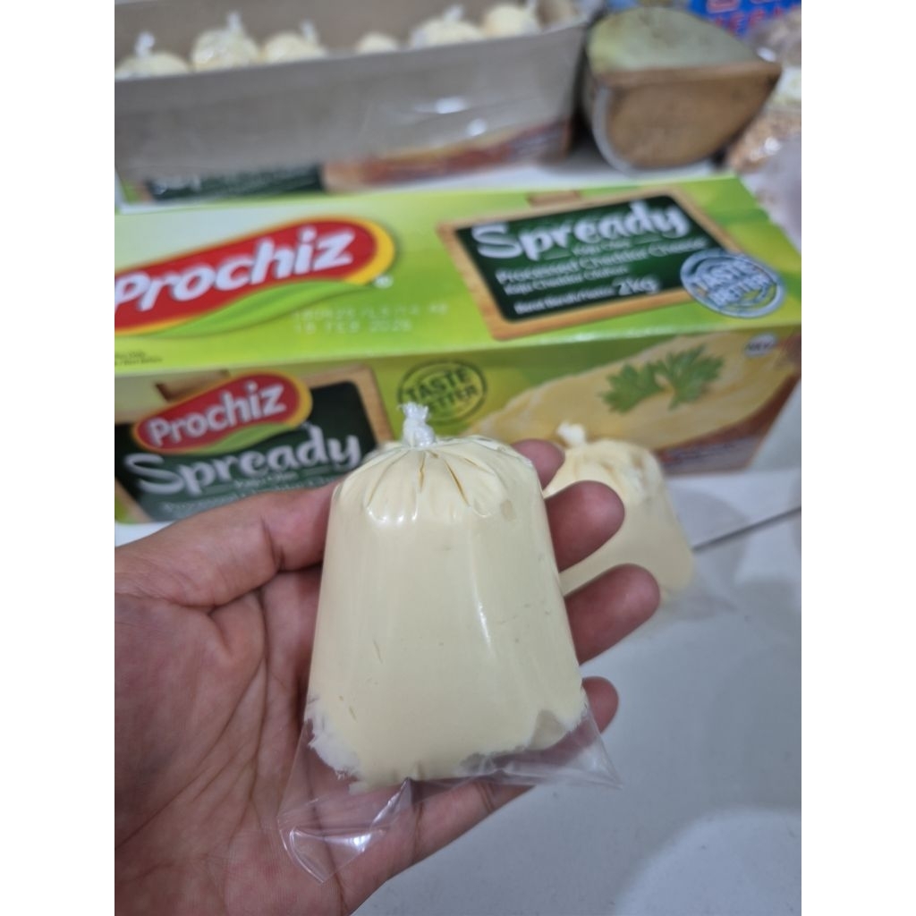 Jual Keju oles prochiz spready repack 100 gram | Shopee Indonesia