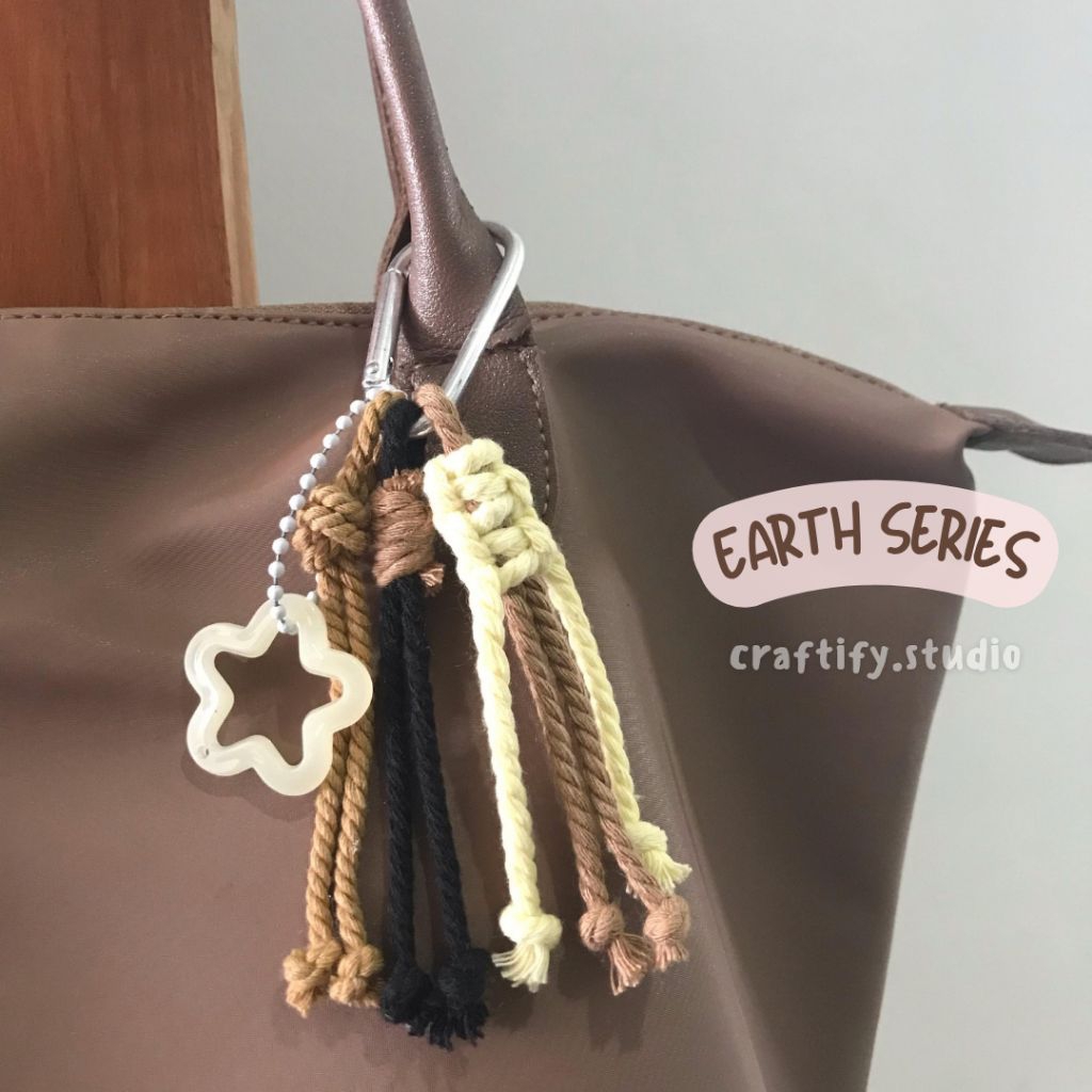 Jual [READY STOCK - Earth Series] Charm Bag / Bag Charm / Bagcharm ...