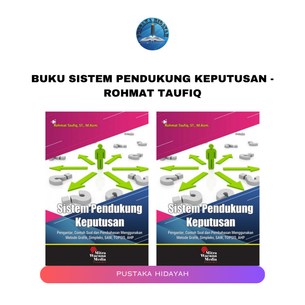 Jual Buku Sistem Pendukung Keputusan - Rohmat Taufiq | Buku Manajemen ...