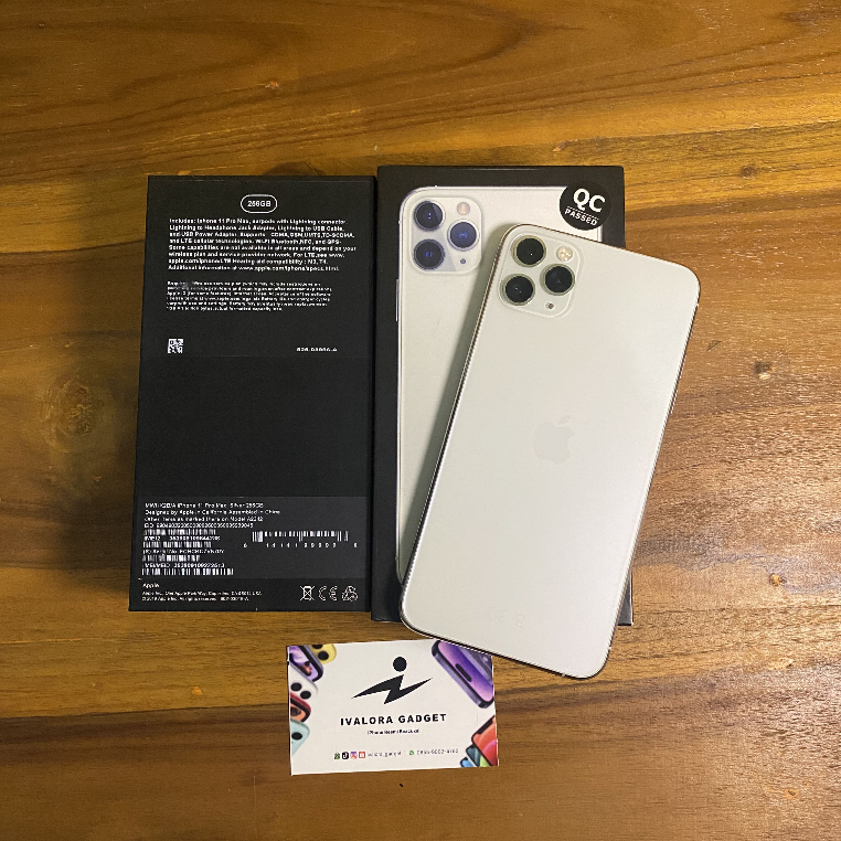 Jual IP 11 PRO MAX 64/256 GB BEACUKAI FULLSET | Shopee Indonesia