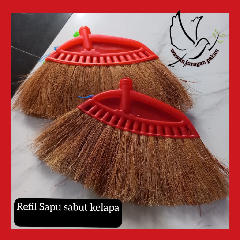 Jual Refil Sapu sabut kelapa / Refil Sapu lantai / Refil Sapu halaman ...