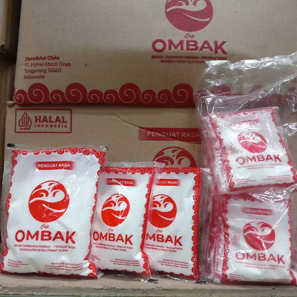 Jual OMBAK Penguat Rasa (MSG) 40gr,100gr dan 250gr | Shopee Indonesia