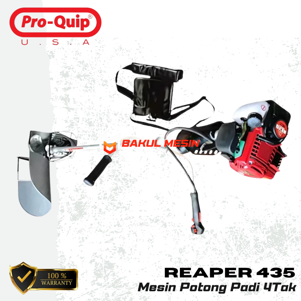 Jual ProQuip 435 Paddy Reaper 435 Mesin potong padi 4tak | Shopee Indonesia