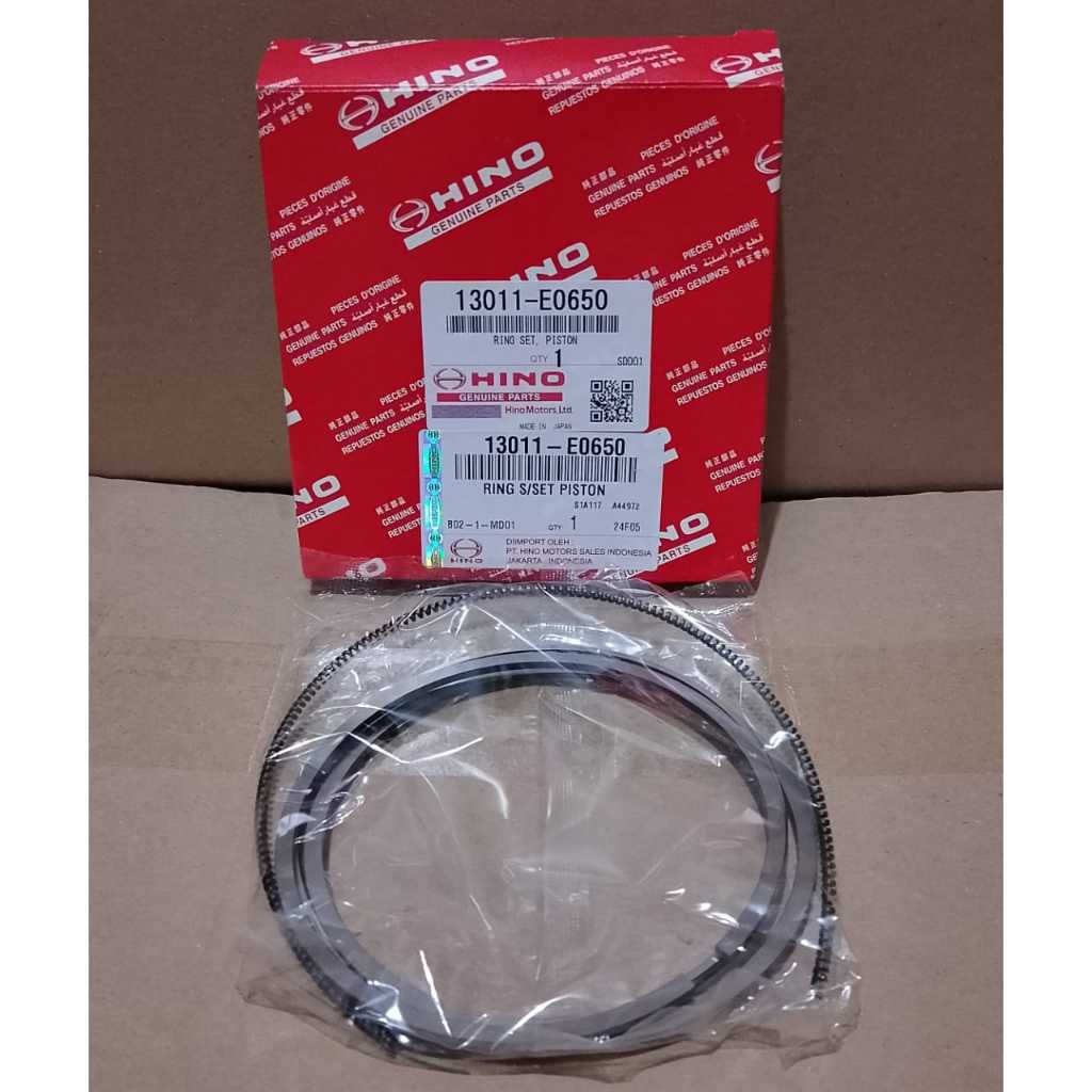 Jual RING PISTON HINO LOHAN 1 SET /H13011-E0650 | Shopee Indonesia