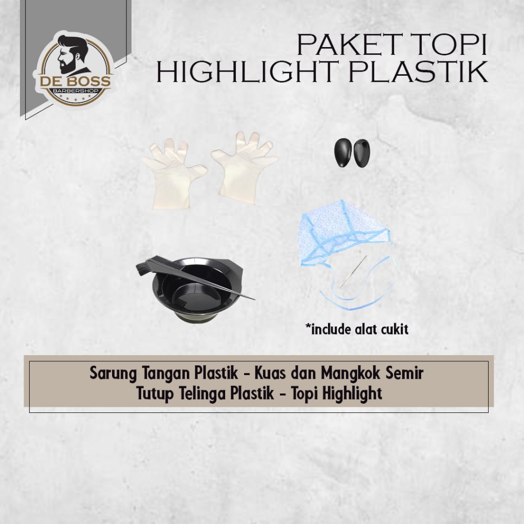 Jual Alat Cat Rambut Salon Barber Barbershop Paket Semir Lengkap Murah ...