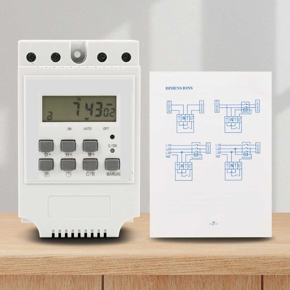Jual Programmable Digital Timer Switch Kontrol Penggunaan Listrik ...