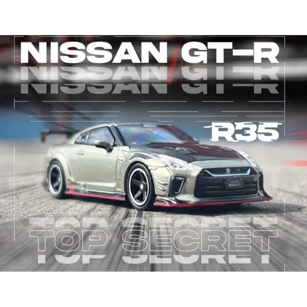 Jual inno64 Nissan GT-R R35 top secret, r35 top secret | Shopee Indonesia