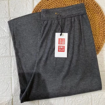 Celana Kulot Jumbo Wanita Rib Knit Anti Kusut