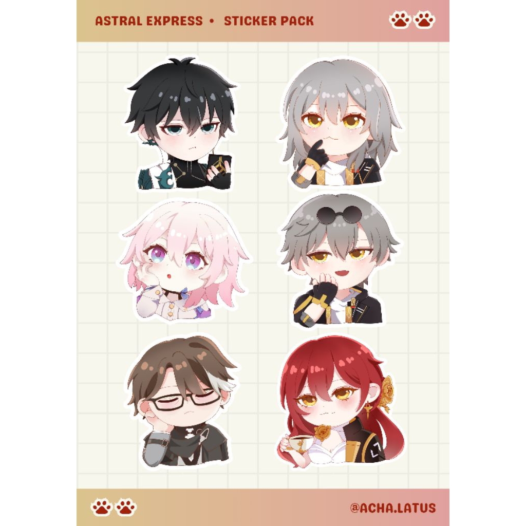 Jual HSR sticker pack by acha latus | Shopee Indonesia