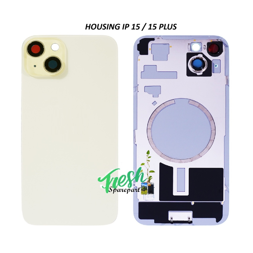 Jual CASING IP FULLSET / HOUSING IP 15 / 15 PLUS / 15+ / KESING 1 SET ...