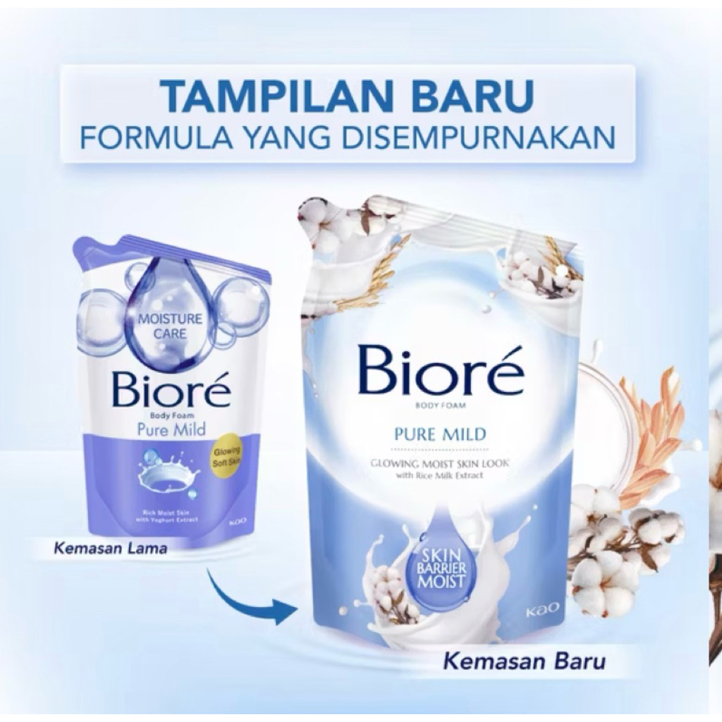 Jual Biore pure mild 800ml | Shopee Indonesia