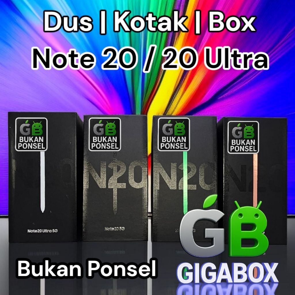 Jual Box Galaxy Note 20 5G | 20 5G Ultra Kardus Only Kotak Fullset ...