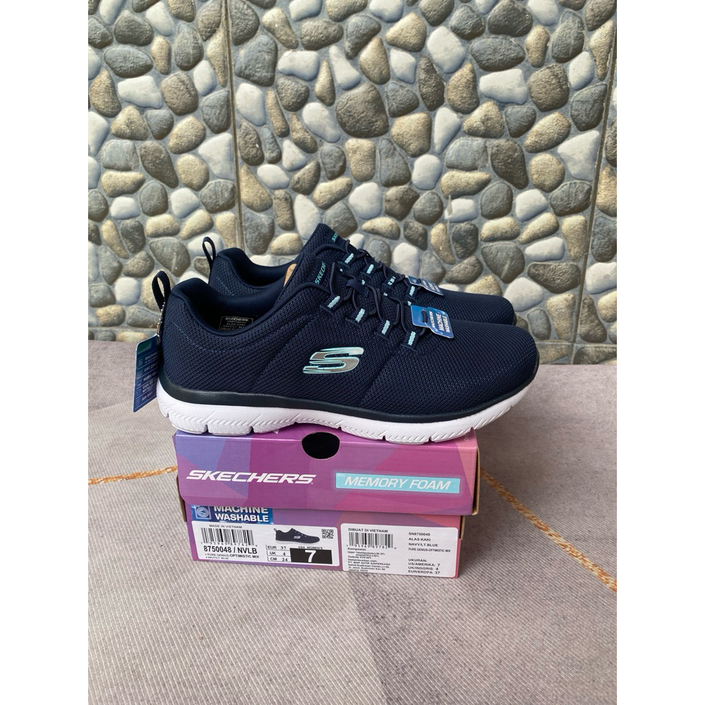 Sale 70% Sepatu Skechers Memory Foam Women Original 100%