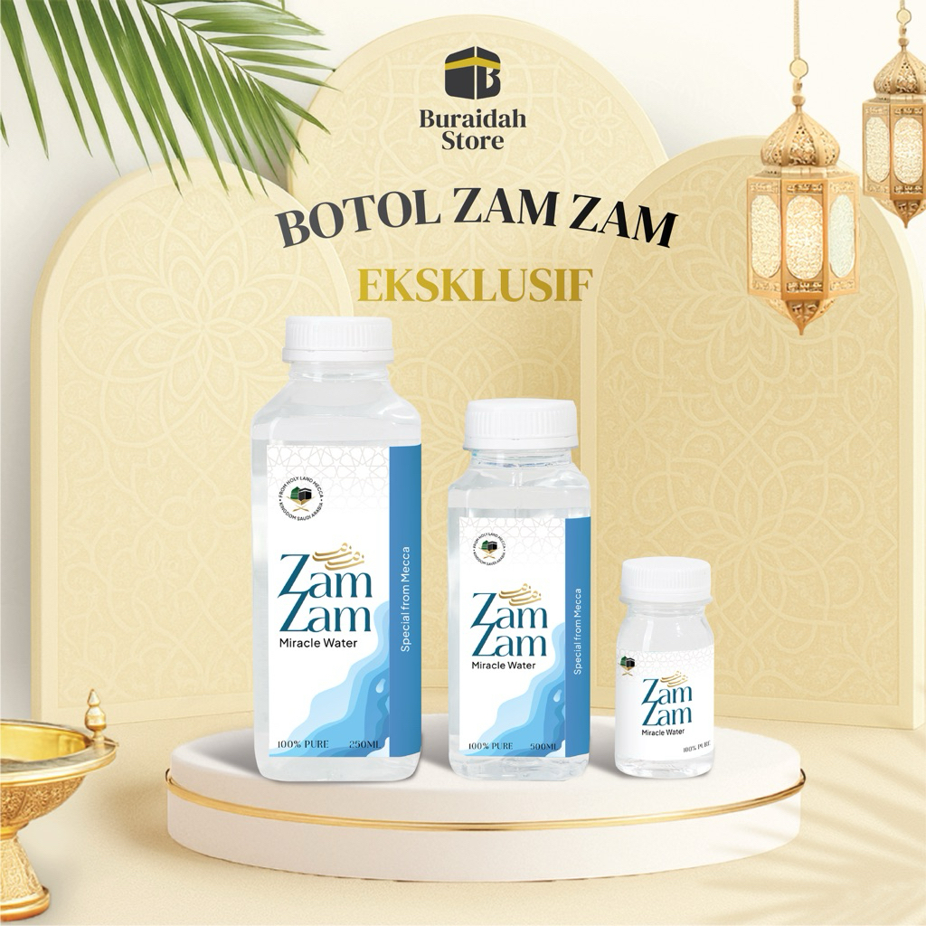 Jual Botol Air Zam Zam 500ml Kosong Satuan Spesial Mecca Kemasan ...