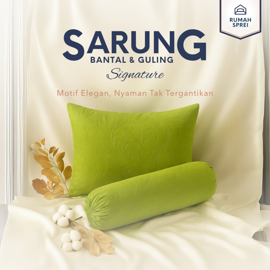 Jual Sarung Bantal Guling Jumbo / King Koil | Microtex 90 gsm lembut ...